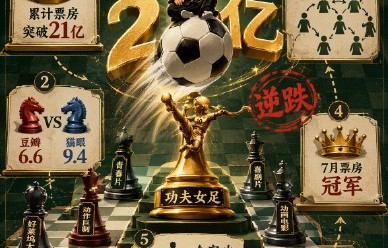 《功夫女足》票房逆跌破21亿，为何越战越勇？