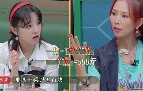 蔡少芬自曝片酬500，明星敬业佳作不断，演员是职业不是爷