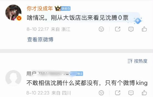 沈腾在微博之夜获得的微博King是什么奖？